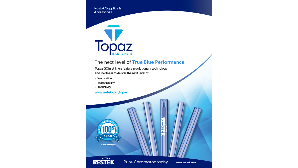 Topaz GC inlet liners